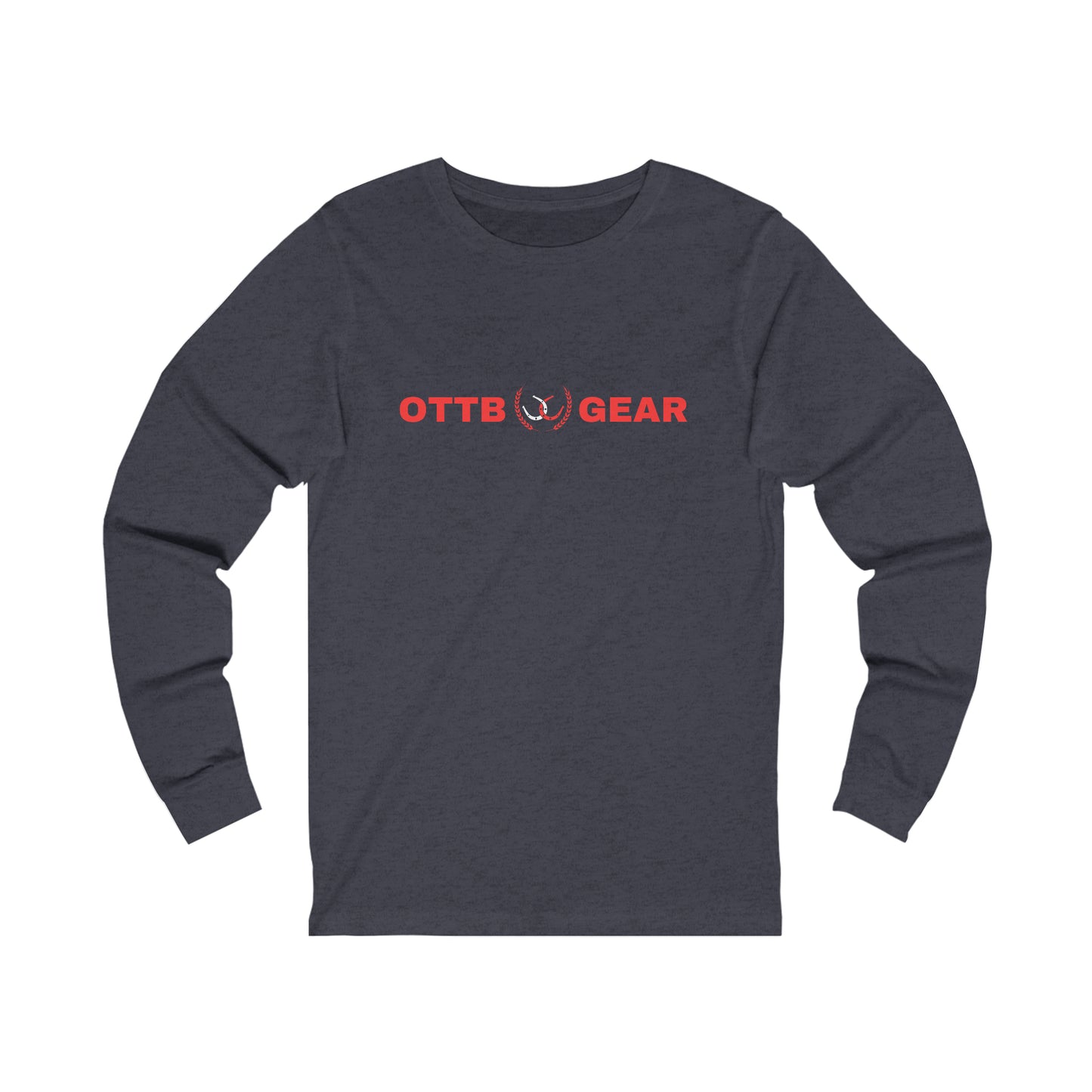 OTTB Gear Red Logo Unisex Long Sleeve Tee