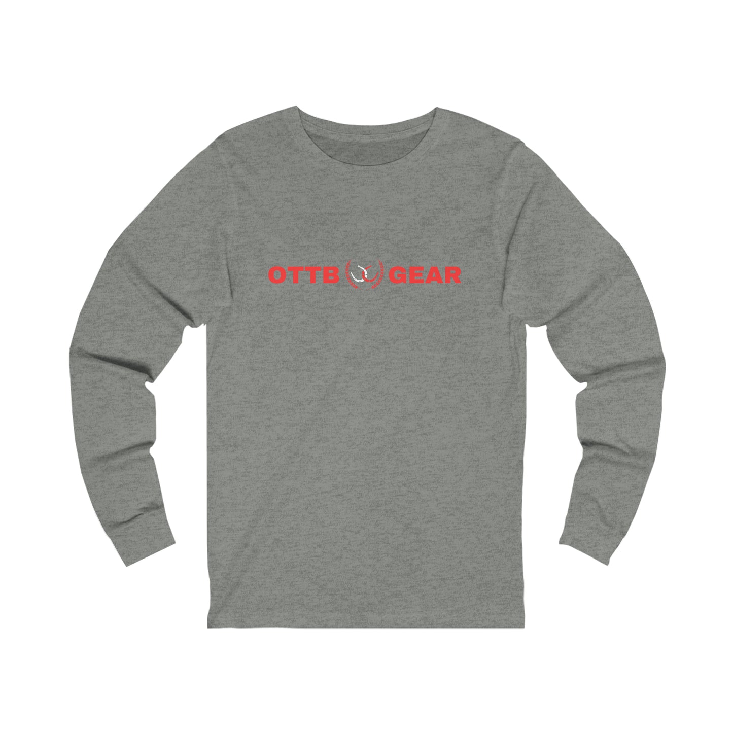 OTTB Gear Red Logo Unisex Long Sleeve Tee