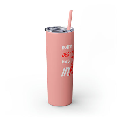 Best Friend Tumbler with Straw, 20oz