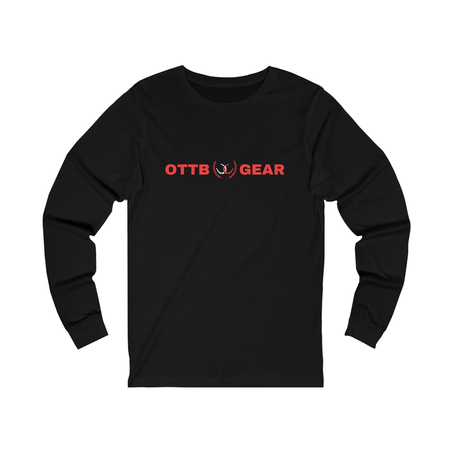 OTTB Gear Red Logo Unisex Long Sleeve Tee