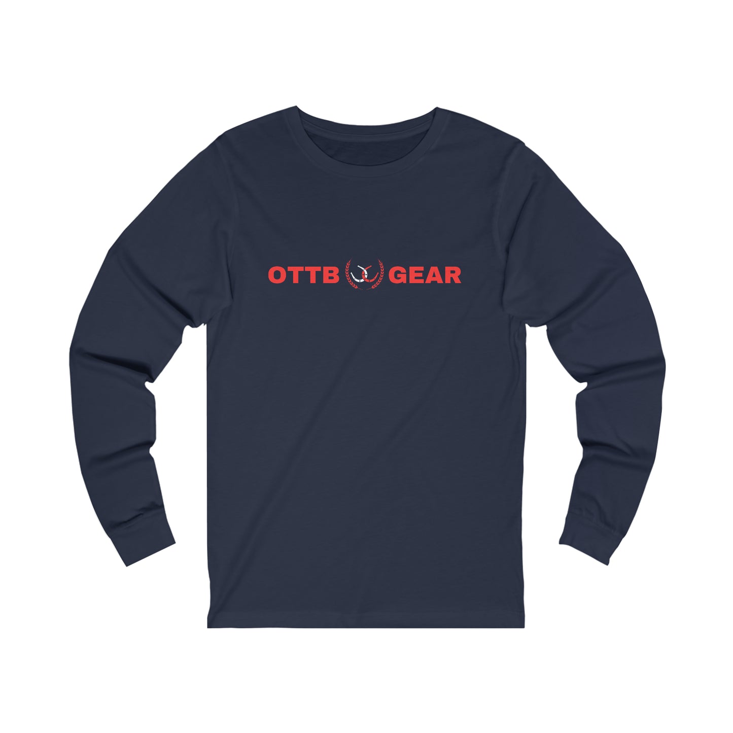 OTTB Gear Red Logo Unisex Long Sleeve Tee