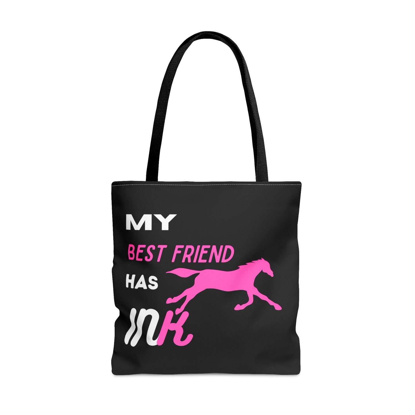 Best Friend Pink "Ink" Tote Bag