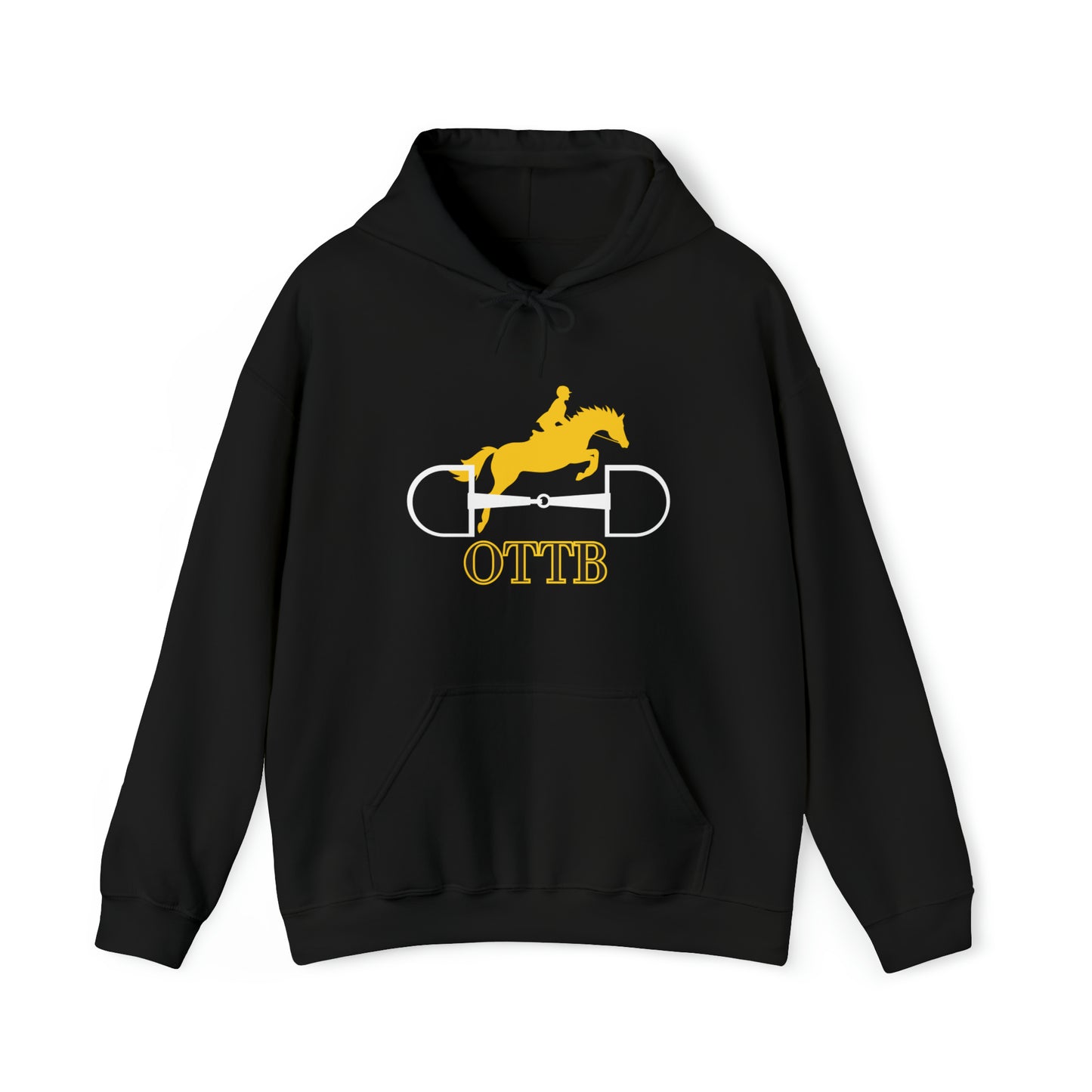 Black & Gold OTTB Unisex Hoodie