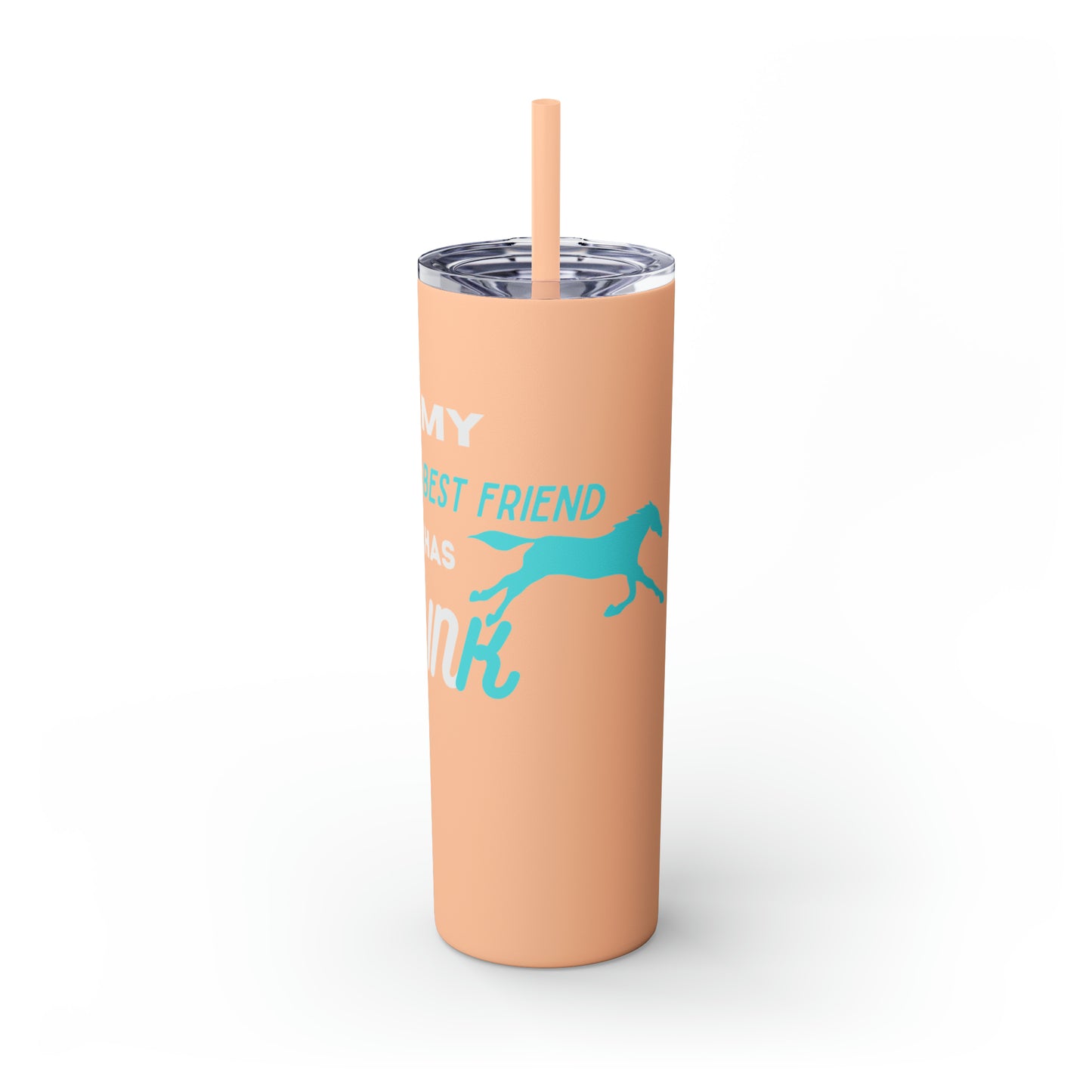 Best Friend Tumbler with Straw, 20oz