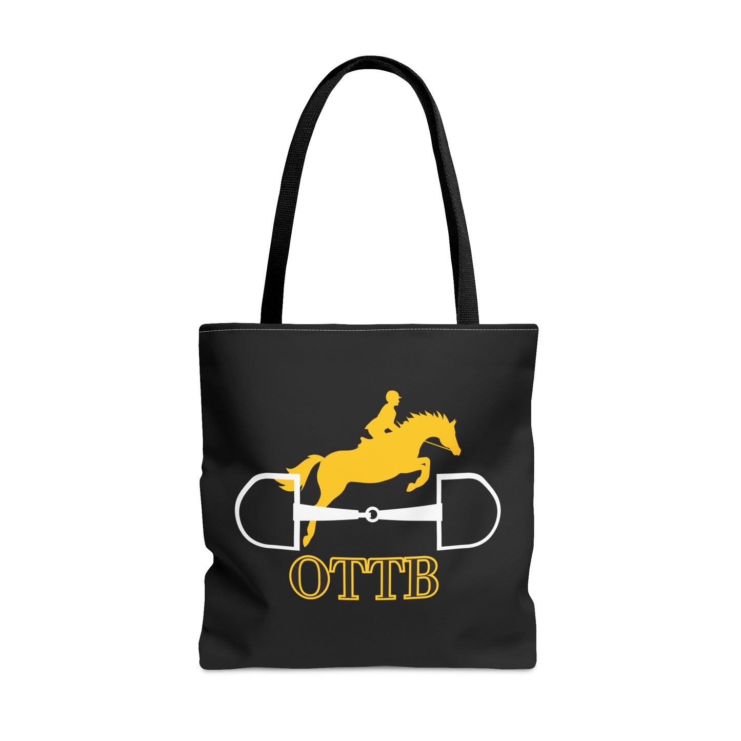 Black & Gold OTTB Tote Bag