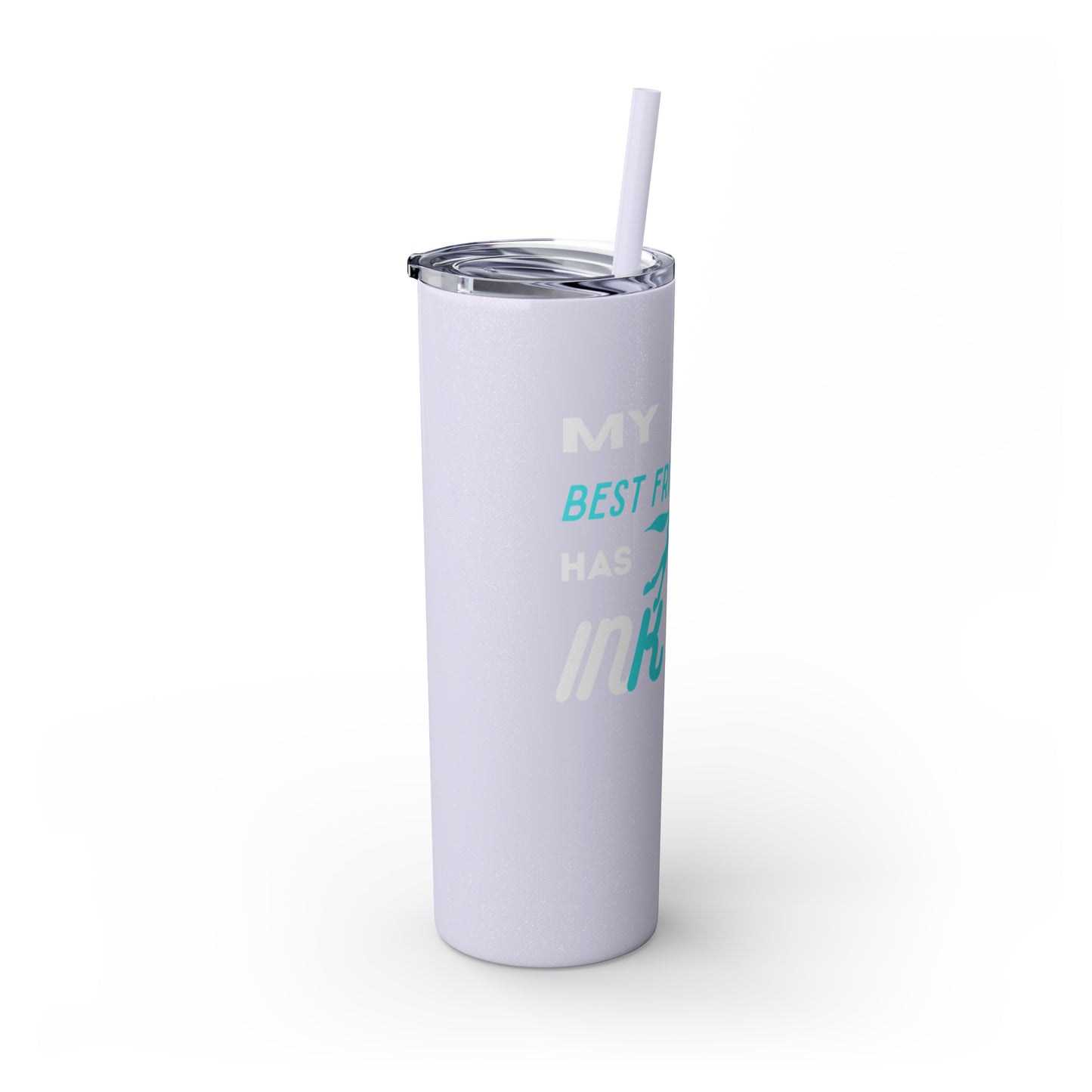 Best Friend Tumbler with Straw, 20oz