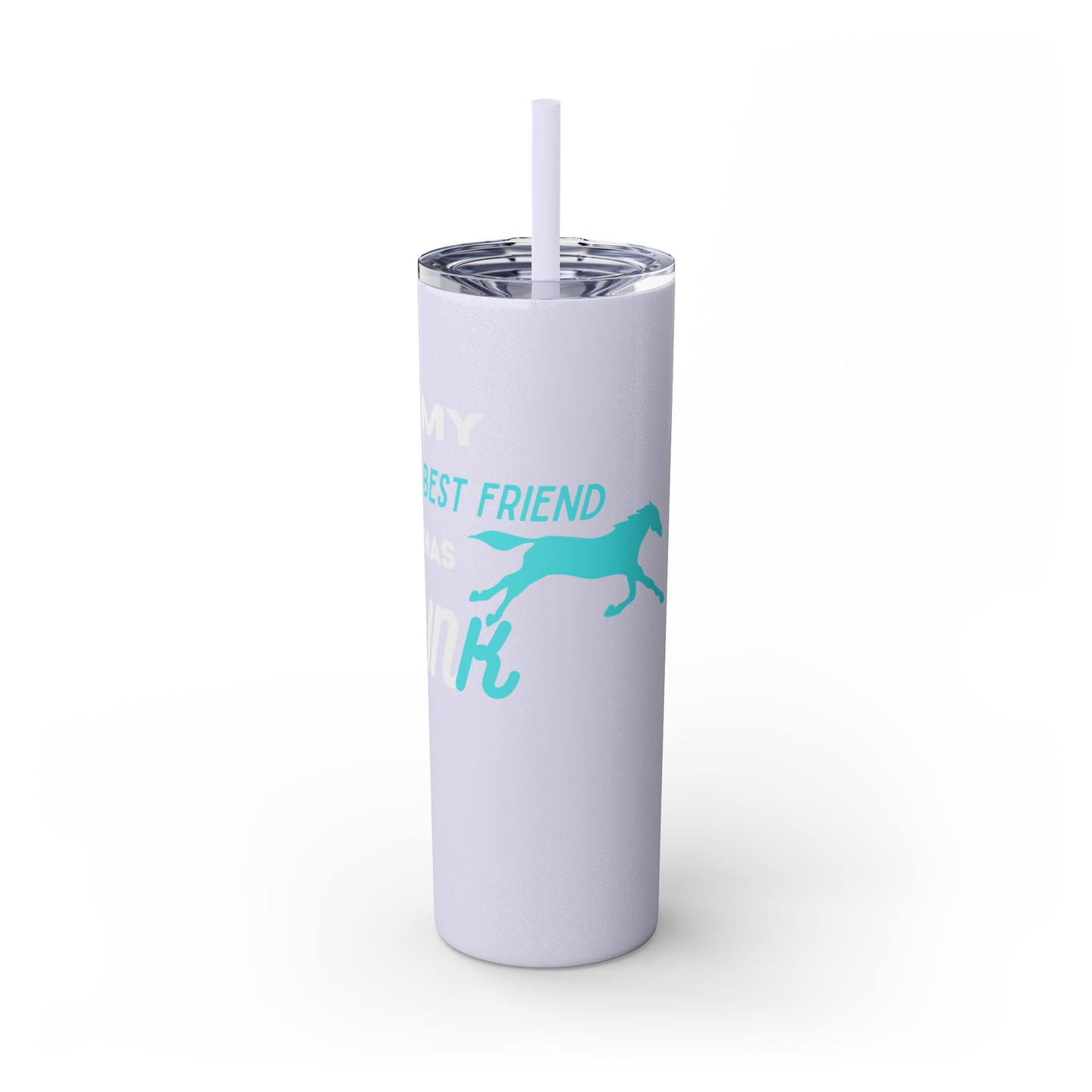 Best Friend Tumbler with Straw, 20oz