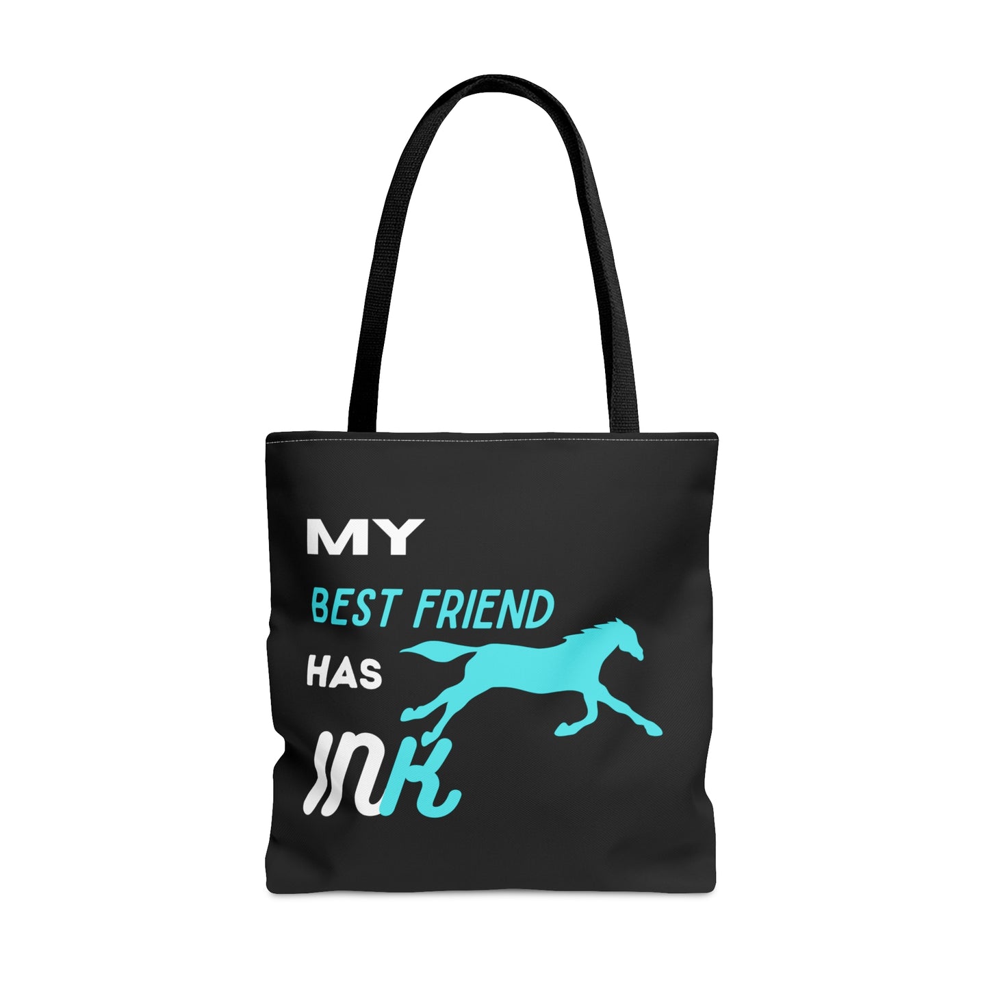 Best Friend Blue "Ink" Tote Bag