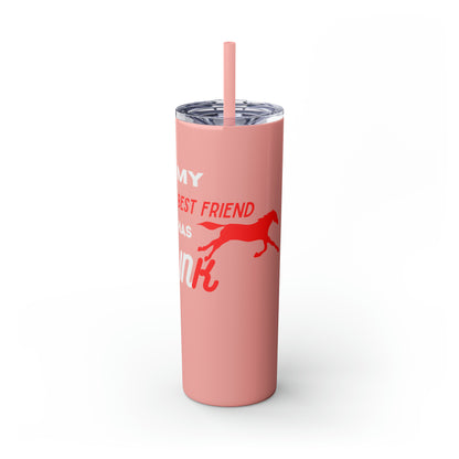 Best Friend Tumbler with Straw, 20oz