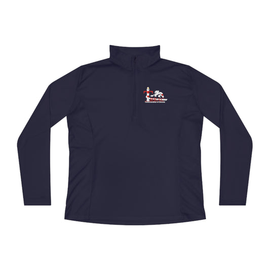 TRRAC Logo Ladies Quarter-Zip Pullover