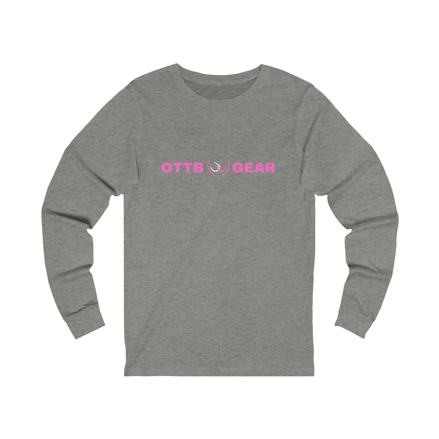 OTTB Gear Pink Logo Unisex Long Sleeve Tee