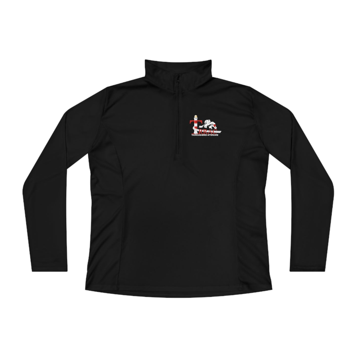 TRRAC Logo Ladies Quarter-Zip Pullover