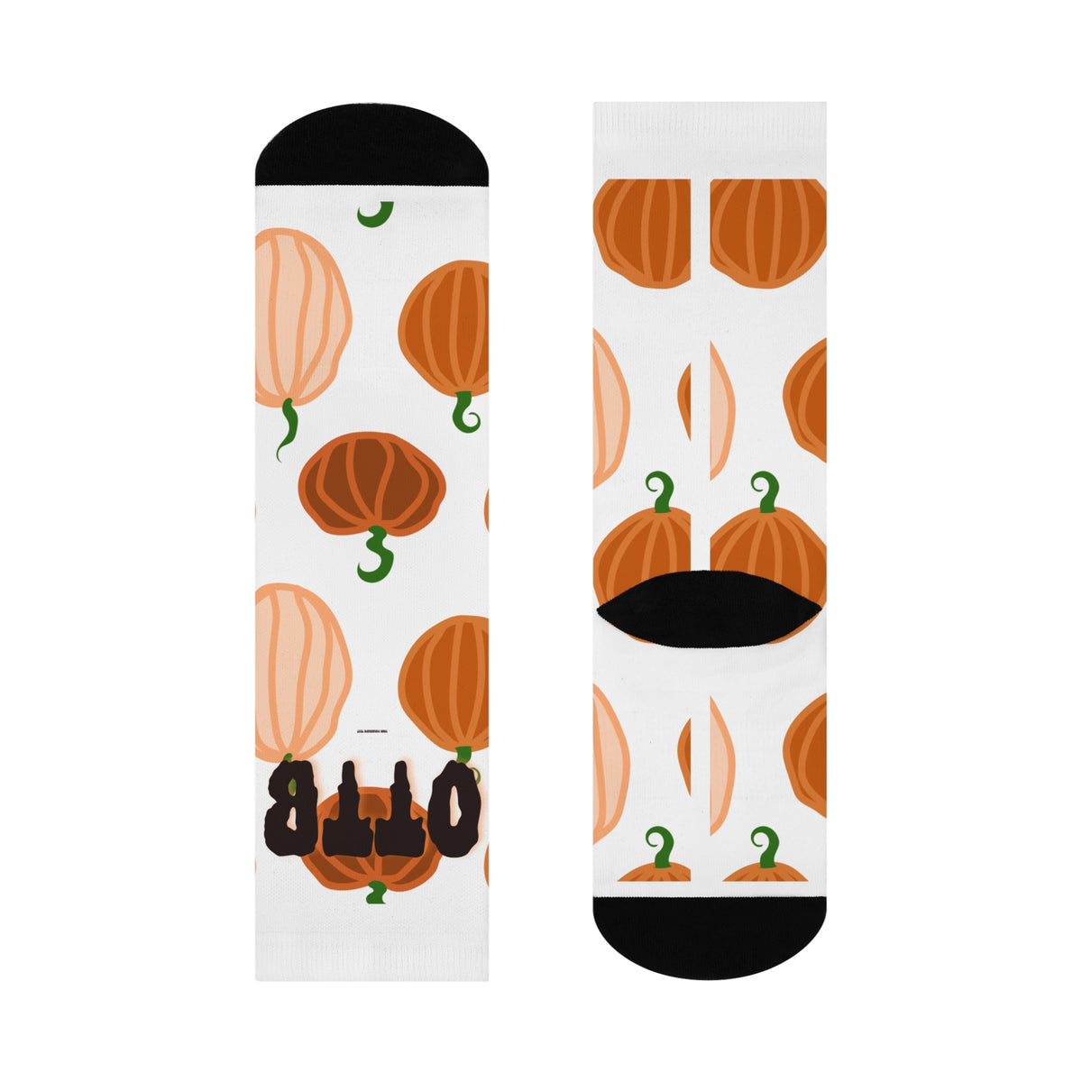 OTTB Pumpkin Cushioned Crew Socks