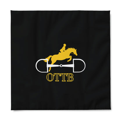 Black & Gold OTTB Jumper Duvet Cover