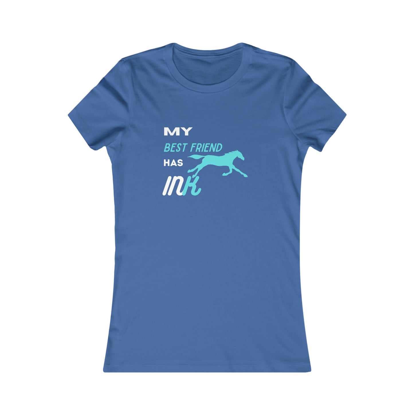 Best Friend Blue "Ink" Women's Tee