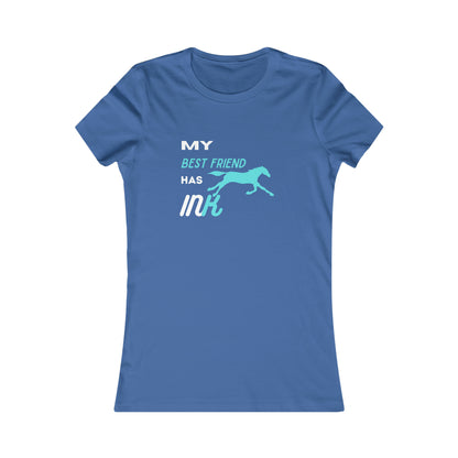 Best Friend Blue "Ink" Women's Tee